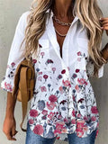 Blusa Feminina Casual de Manga Longa – Elegante e Versátil  Blusa feminina de manga longa, perfeita para uso diário  Design casual, mas elegante, ideal para escritório ou eventos informais