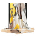 90*90cm Silk Scarves Women Foulard Satin Square Head Hijab Ladies Luxury Brand Shawls Bandana Large wrap bandanna muffler pareo