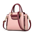 Bolsa Feminina 2025 – Tendência Hit Color, Estilo Europeu e Americano, Bolsa de Ombro e Mão