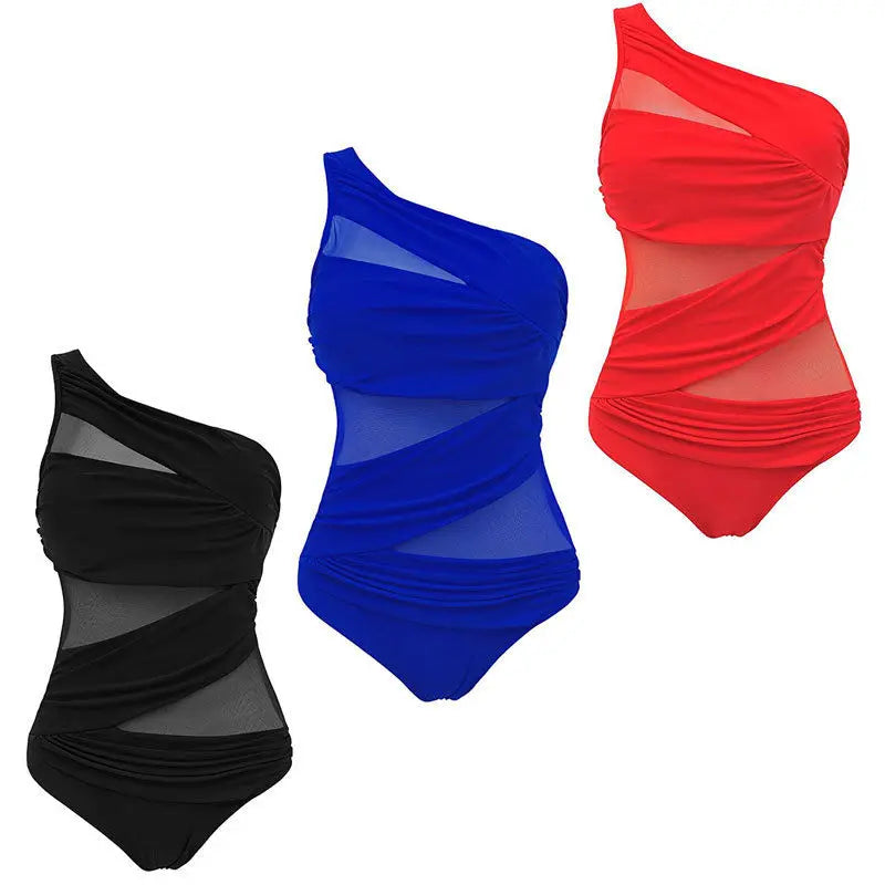 Sinta-se confiante e elegante neste maiô feminino plus size. Com design push up e monokini, ele valoriza a silhueta e oferece conforto, suporte e estilo moderno