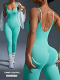 Macacão Fitness Sem Costura Feminino –  Sexy, Yoga, Ginástica e Treino