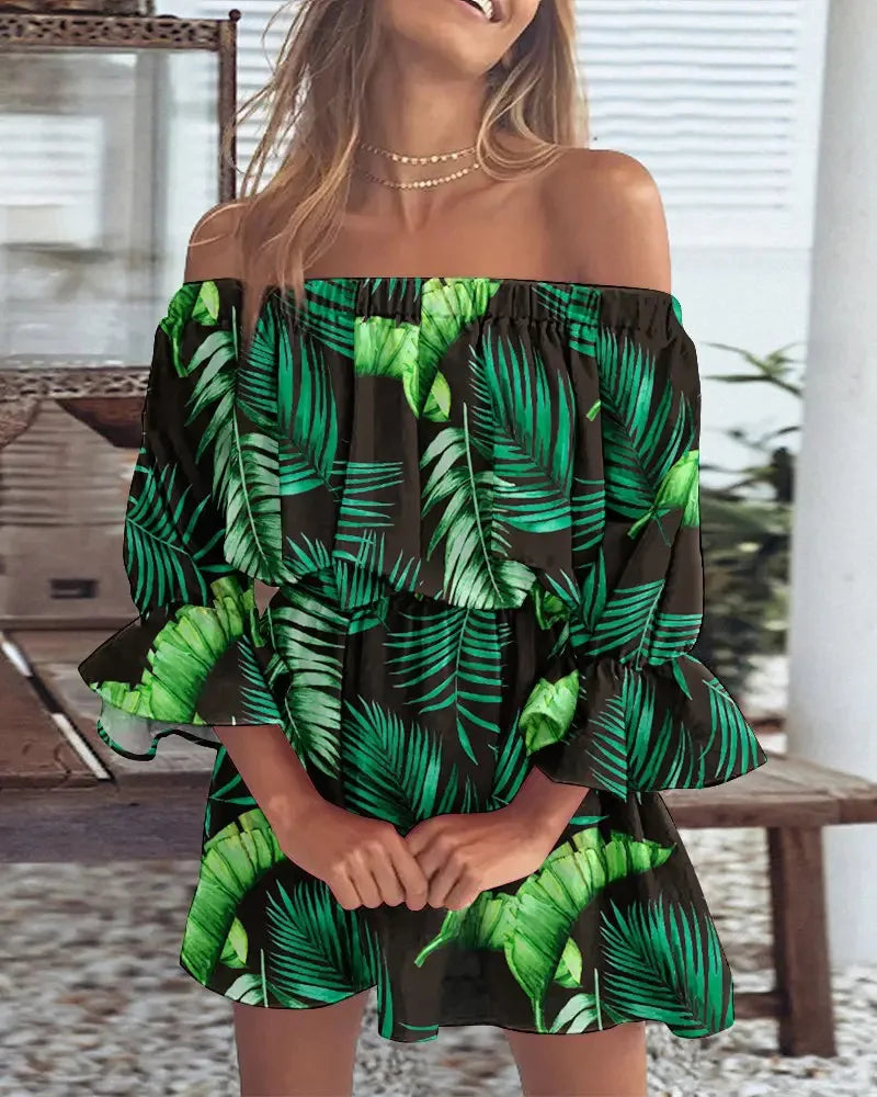 Blusa leve e elegante, estilo boho com ombro a ombro, decote em V e costas abertas. Perfeita para looks de verão, férias ou ocasiões casuais, unindo conforto e charme feminino.