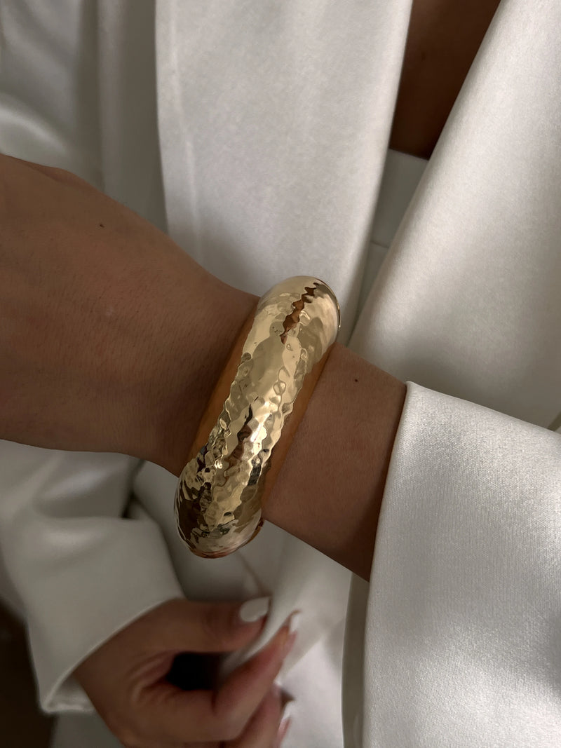 Pulseira Cuff Feminina com Pérola Falsa – Punk, Metal Pesado, Chunky, Bangle Steampunk 2025