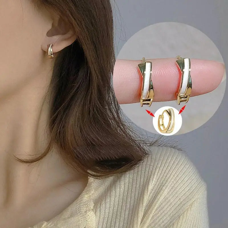 Brincos Femininos de Prata 925 com Coração de Cristal – Moda