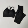 Conjunto Fitness Feminino 2026 – Legging Cintura Alta e Top, Efeito Levanta Quadril