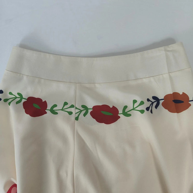 Conjunto Feminino 2 Peças 2025 – Top Cropped e Saia Longa Floral