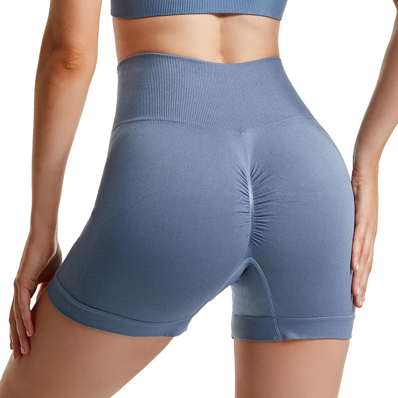 Conjunto Esportivo Feminino 2 Peças – Top Fitness com Shorts Ciclismo, Roupas de Academia, Elásticas e Confortáveis para Yoga e Treinos