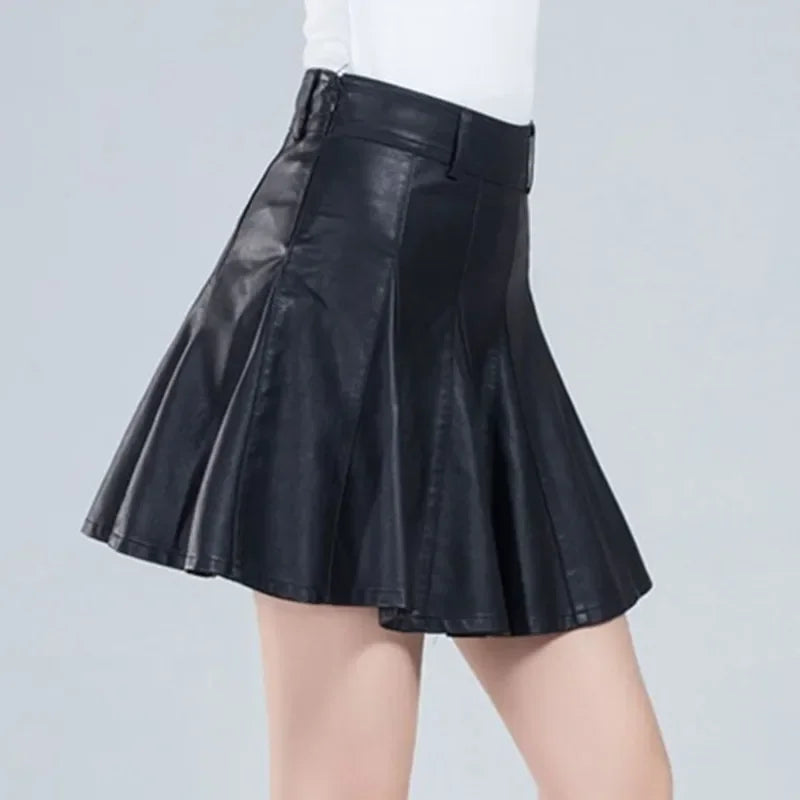 Saia Feminina Elegante Plus Size – Estilo Coreano