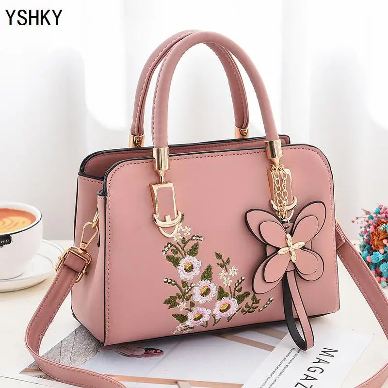 Bolsa Feminina de Ombro com Grande Capacidade – PU, Estilo Balde, Crossbody e Messenge