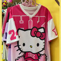 amiseta Hello Kitty 2025 – Unissex, Manga Curta, Casual e Confortável