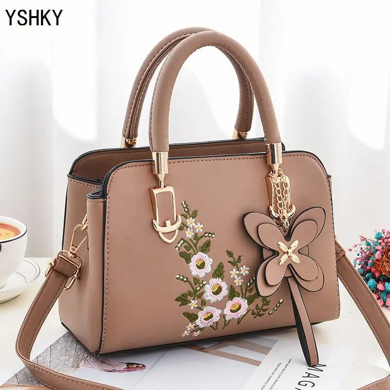 Bolsa Feminina de Ombro com Grande Capacidade – PU, Estilo Balde, Crossbody e Messenge