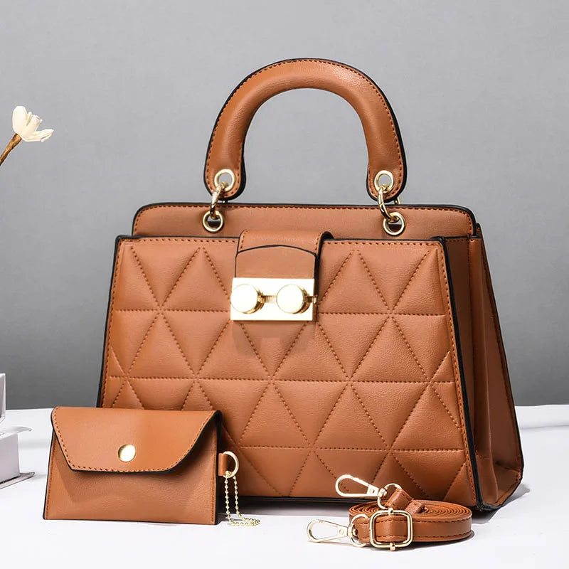 Bolsa Feminina Nova – Designer Retro Fashion Luxury