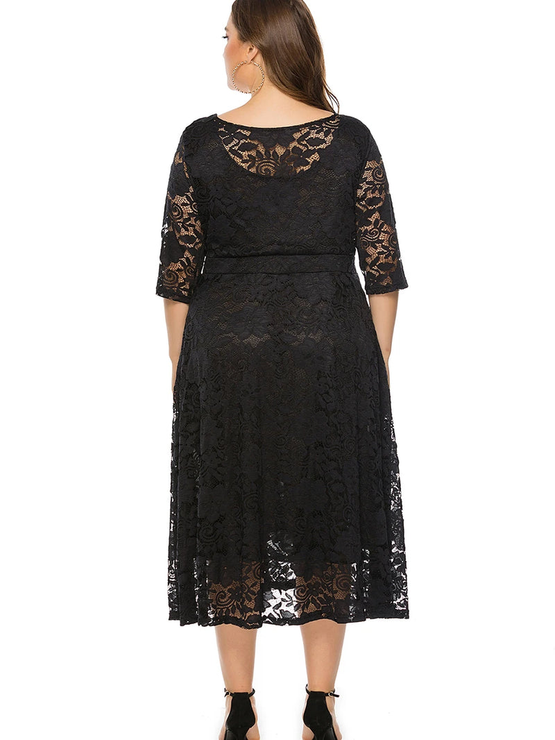 estido Plus Size Feminino 2021 – Manga Longa, Casual Vestido feminino plus size, disponível em preto e branco, com mangas longas. Perfeito para outono, combina conforto e estilo casual, ideal para o dia a dia ou ocasiões informais.