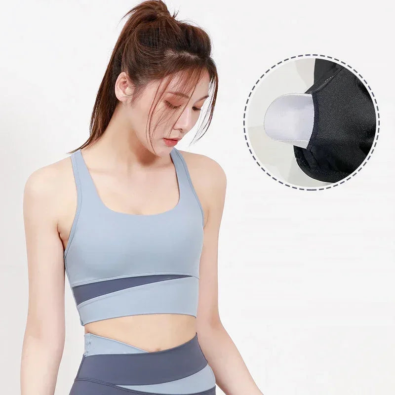 Conjunto Feminino de Yoga e Fitness – 2 Peças: Top Esportivo com Suporte, Calça de Cintura Alta Modeladora, Conjunto de Treino com Levantamento de Bumbum
