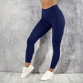 Leggings Fitness Feminina de Cintura Alta com Bolso – Calça Esportiva Modeladora para Yoga, Corrida e Treino