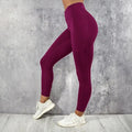 Leggings Fitness Feminina de Cintura Alta com Bolso – Calça Esportiva Modeladora para Yoga, Corrida e Treino