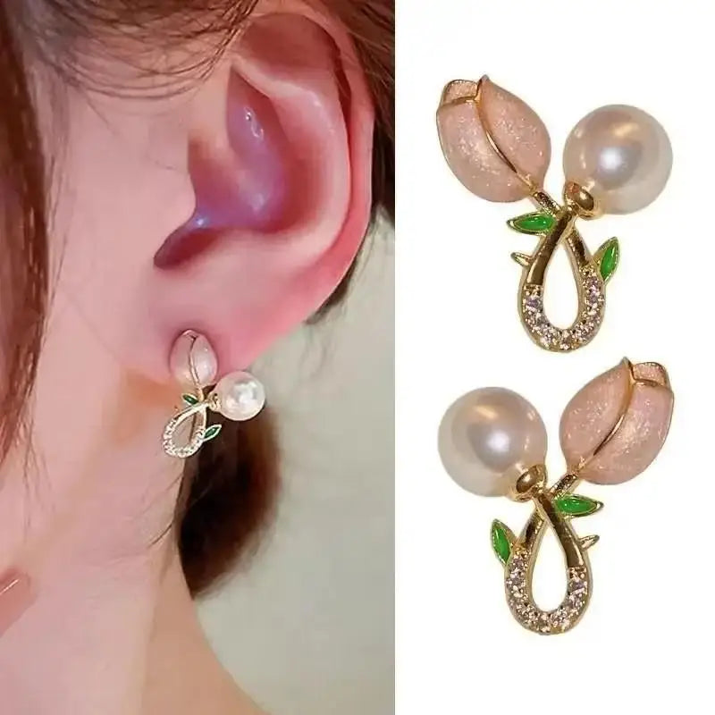 Brincos Coreanos de Estrela com Zircônia – Fashion 2025