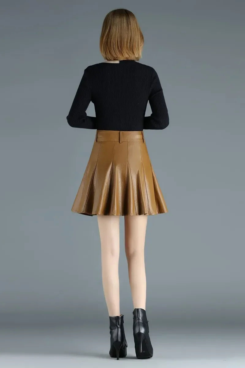 Saia Feminina Elegante Plus Size – Estilo Coreano