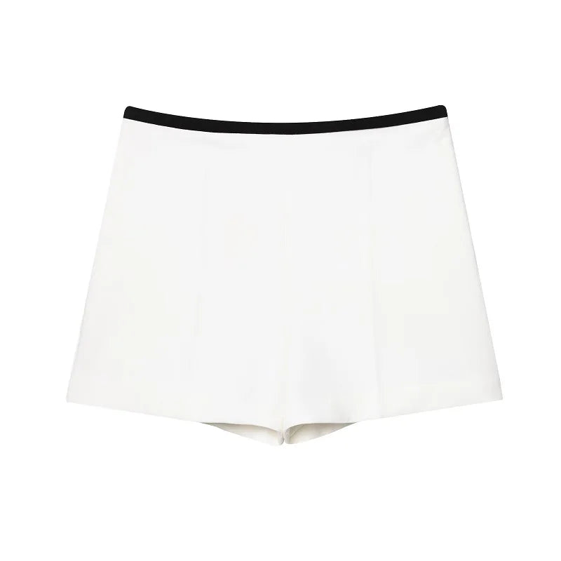 Conjunto Feminino 2 Peças 2026 – Colete Sem Mangas e Shorts Bermuda, Casual e Elegante