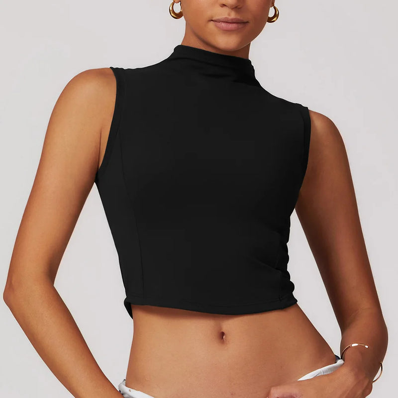 Conjunto Fitness Feminino 2 Peças – Saia com Legging + Regata e Shorts, Conjunto de Yoga, Academia e Treinos, Sportswear Seamless