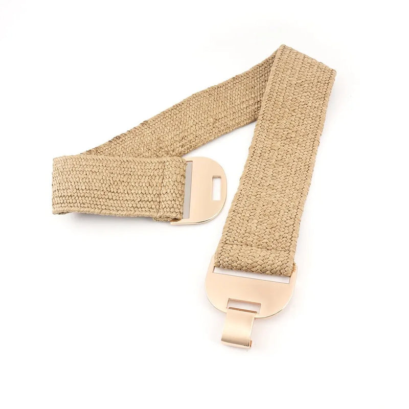 Cinto Feminino Fashion com Fivela Simples e Simétrica – Acessório Decorativo