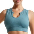 Conjunto Esportivo Feminino 2 Peças – Top Fitness com Shorts Ciclismo, Roupas de Academia, Elásticas e Confortáveis para Yoga e Treinos