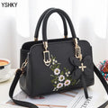 Bolsa Feminina de Ombro com Grande Capacidade – PU, Estilo Balde, Crossbody e Messenge