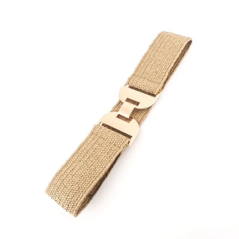 Cinto Feminino Fashion com Fivela Simples e Simétrica – Acessório Decorativo