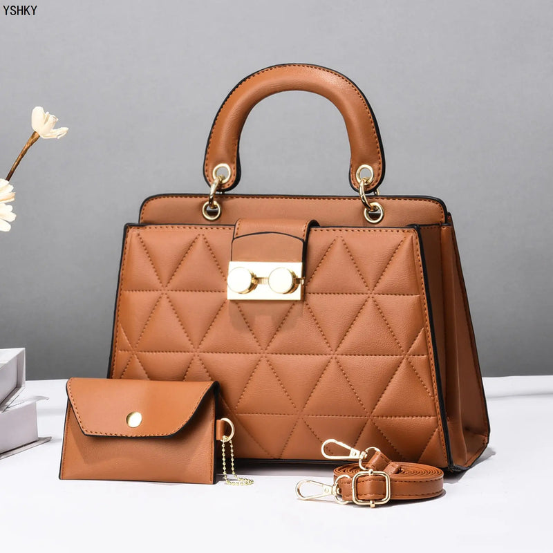 Bolsa Feminina Nova – Designer Retro Fashion Luxury