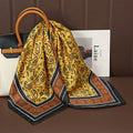 Acessório fashion e versátil em cetim macio, ideal como lenço de pescoço, echarpe, hijab, faixa de cabelo, bandana ou detalhe decorativo em bolsas. Elegância e estilo em qualquer ocasião.