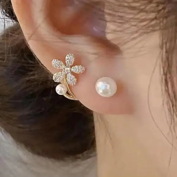 Brincos Coreanos de Estrela com Zircônia – Fashion 2025