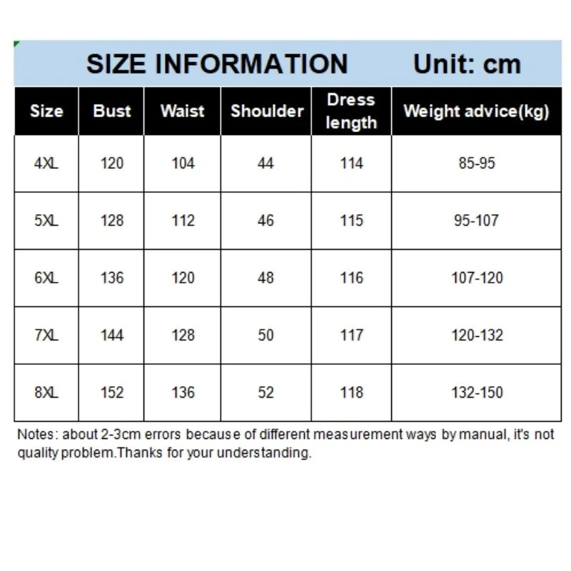 Vestido Plus Size Feminino de Verão – Estilo A-linha com Chiffon