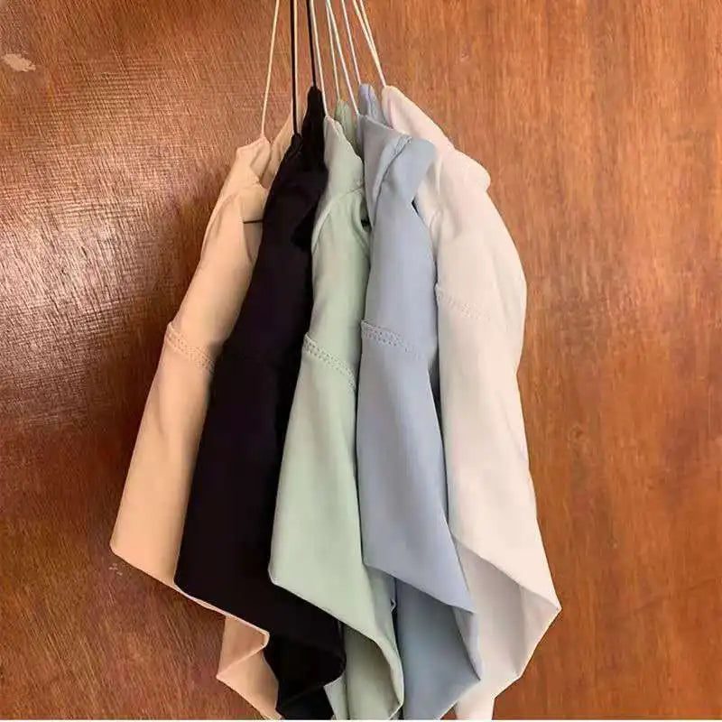Top Feminino em Seda Gelada – Sem Costura, Com Bojo, Estilo Bralette e Conforto Sem Aro