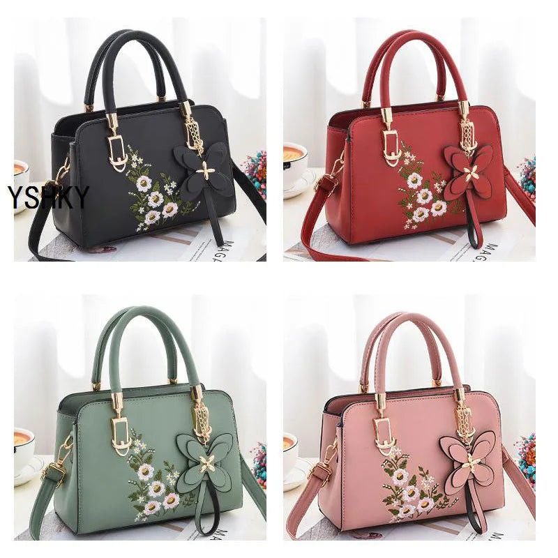 Bolsa Feminina de Ombro com Grande Capacidade – PU, Estilo Balde, Crossbody e Messenge