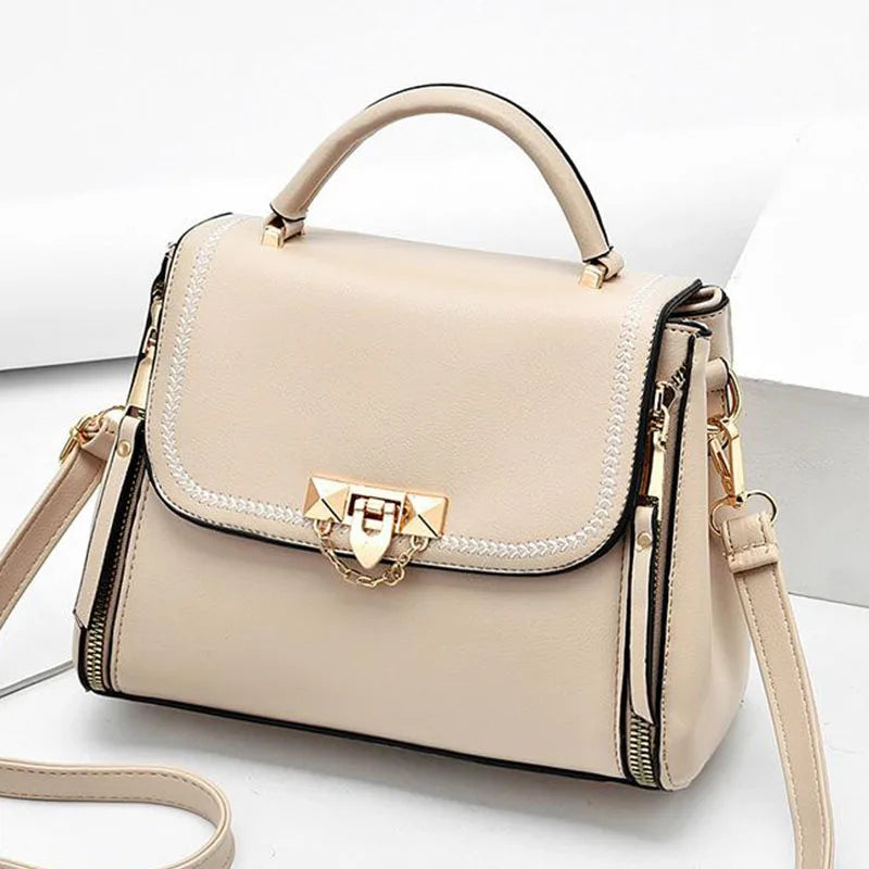 Bolsa Feminina Tote de Couro – Designer Luxo 2026
