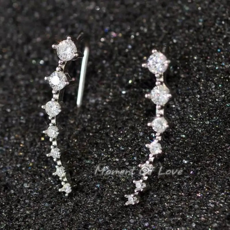 Brincos Coreanos de Estrela com Zircônia – Fashion 2025