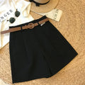 Shorts Feminino de Perna Larga – Algodão Leve, Estilo A-Linha, Verão 2026  confeccionado em algodão fino e respirável, proporcionando conforto durante todo o dia  corte clássico e solto, garantindo liberdade de movimento e elegância