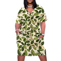 Vestido Plus Size Feminino Tie Dye – Verão Festival 2026