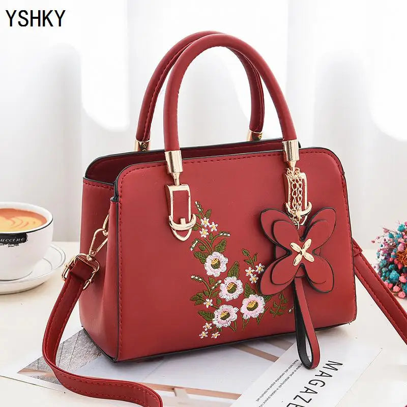 Bolsa Feminina de Ombro com Grande Capacidade – PU, Estilo Balde, Crossbody e Messenge