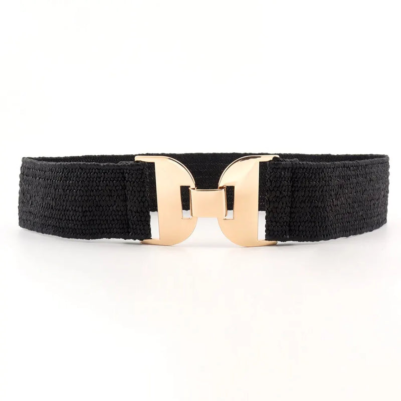 Cinto Feminino Fashion com Fivela Simples e Simétrica – Acessório Decorativo