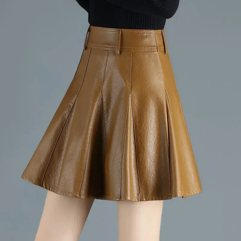 Saia Feminina Elegante Plus Size – Estilo Coreano