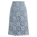 Saia Lápis Feminina de Verão – Renda Elegante, Cintura Alta, Office e Casual