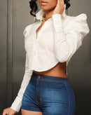 Camisa cropped Jacy!