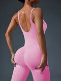 Macacão Fitness Sem Costura Feminino –  Sexy, Yoga, Ginástica e Treino