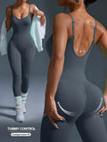 Macacão Fitness Sem Costura Feminino –  Sexy, Yoga, Ginástica e Treino