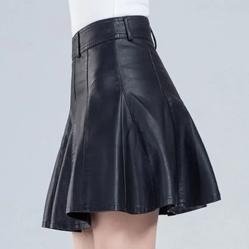 Saia Feminina Elegante Plus Size – Estilo Coreano