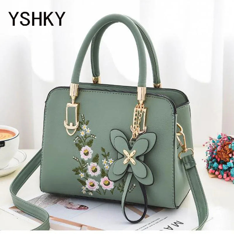 Bolsa Feminina de Ombro com Grande Capacidade – PU, Estilo Balde, Crossbody e Messenge