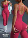 Macacão Fitness Sem Costura Feminino –  Sexy, Yoga, Ginástica e Treino