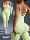 Macacão Fitness Sem Costura Feminino –  Sexy, Yoga, Ginástica e Treino